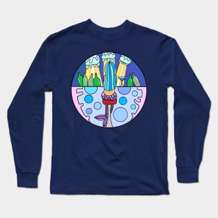 Mermaid at Bar Long Sleeve T-Shirt